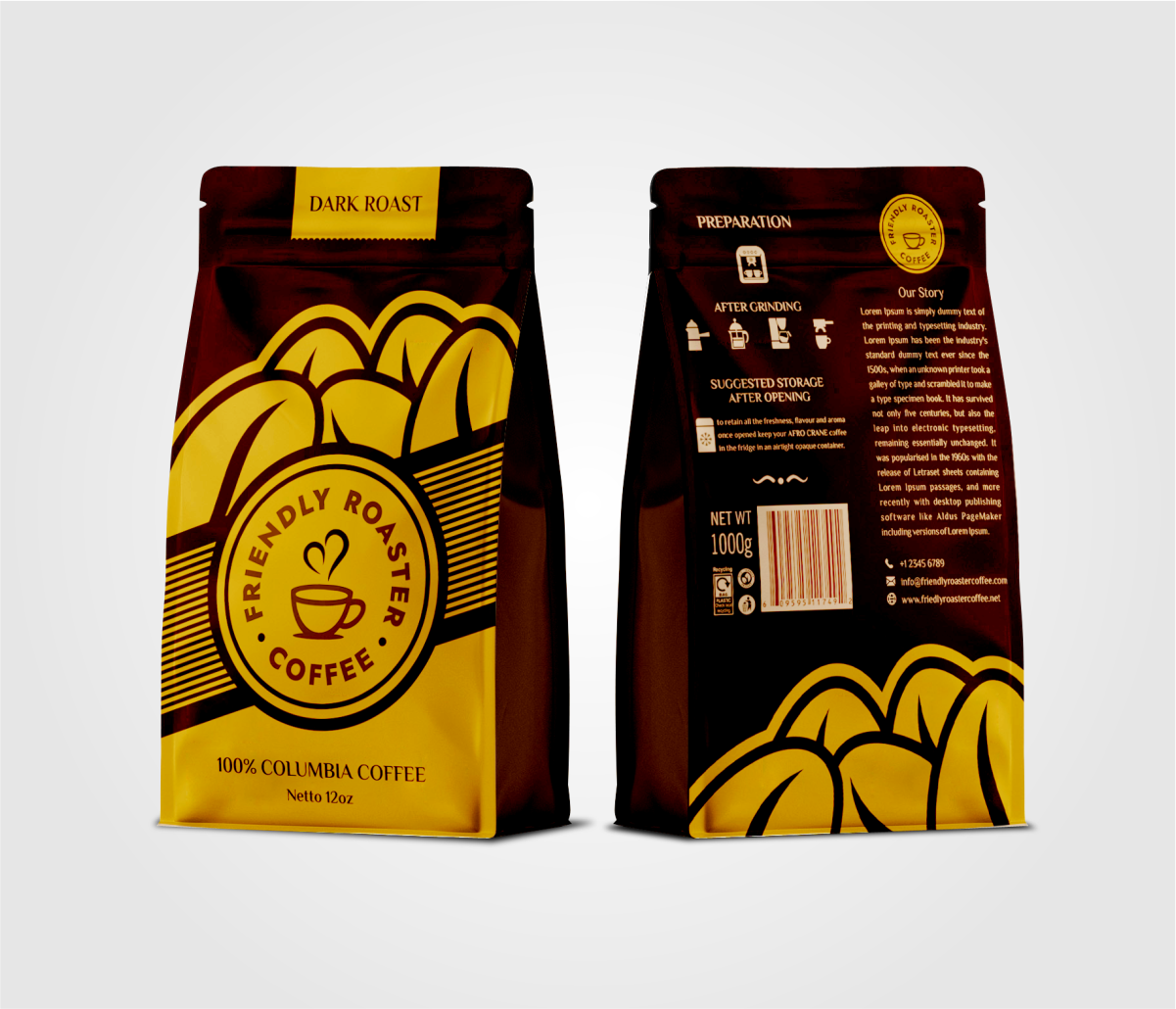 100% Colombian Coffee 12.oz Dark Roast {Grinded}